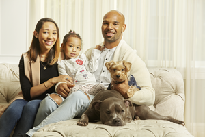 Matt Forte with his family Matt Forte with his family